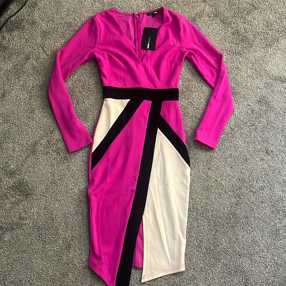 Form fitting fashion nova dress